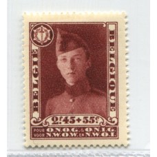 BELGICA 1931 Yv. 325 ESTAMPILLA NUEVA CON GOMA DE GRAN CALIDAD UNIFORMES MILITARES 100 €